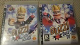 2 jocuri ptr copii si adulti original BUZZ Quiz TV si BUZZ Word, compatibil cu ps3 playstation3 ps 3