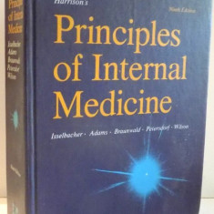 HARRISON`S PRINCIPLES OF INTERNAL MEDICINE by ISSELBACHER, ADAMS, BRAUNWALD, PETERSDORF, WILSON, NINTH EDITION , 1980