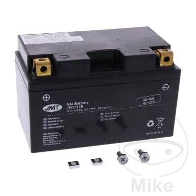 MBS Baterie moto fara intretinere 12V8.5Ah YTZ10S GEL JMT, Cod Produs: 7074016MA foto
