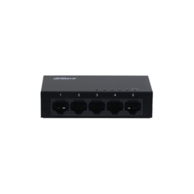 Switch Gigabit Ethernet cu 5 Porturi 1000 Mbps, 2K MAC, Fara management Dahua PFS3005-5GT-L-V2 SafetyGuard Surveillance foto