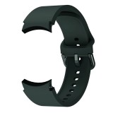 Cumpara ieftin Curea din silicon 20 mm, marca THD pentru Samsung Galaxy Watch 4 Classic 46 mm/42 mm si Samsung Galaxy Watch 4 44 mm/40 mm, culoarea verde army