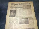 ZIARUL SPORTUL 7 IULIE 1981