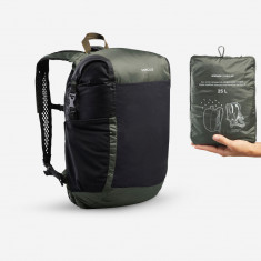 Rucsac Pliabil Impermeabil Trekking Călătorie Compact Travel 25L Kaki