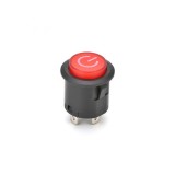 Buton cu retinere 3 pini rosu Cod: TL-33 Automotive TrustedCars