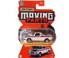 Masinuta Subaru Brat alb 1978, Matchbox Moving Parts FWD28, scara 1/64