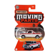 Masinuta Subaru Brat alb 1978, Matchbox Moving Parts FWD28, scara 1/64
