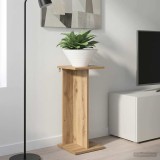 vidaXL Suport pentru plante Stejar Artizanal 25 x 25,5 x 60,5 cm 899672