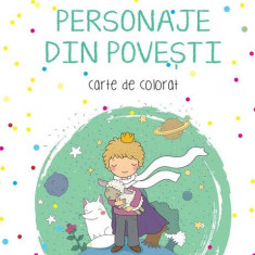 Personaje din povești. Carte de colorat - Paperback - *** - Didactica Publishing House