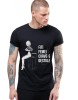 Tricou Negru Barbati - Fiti femei, C***e-s destule - 2XL, THEICONIC