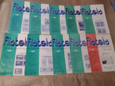 FILATELIA - REVISTA FILATELISTILOR DIN R.S.R., Anul 1987, 11 numere, lipseste 8. foto