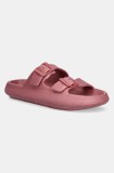Medicine papuci culoarea roz, cu toc plat