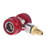Cupla rapida pentru presiune inalta rosie Aer Conditionat Auto, Freon R134a, Oem