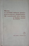 NORME SI CONDITII TEHNICE PENTRU PROIECTAREA ELEMENTELOR DE CONSTRUCTII DIN BETON SI BETON ARMAT-COMITETUL DE ST