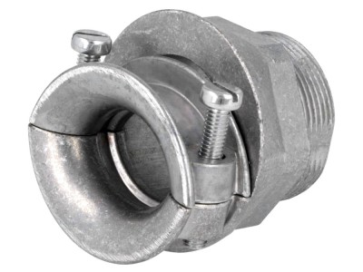 Conector intrare cablu metal PG29 foto
