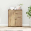 VidaXL Bufet cu sertar stejar artizanal 60 x 31 x 70 cm Lemn compozit 871416