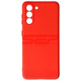 Husa Silicon Samsung Galaxy S21, Calitate Superioara, Rosu