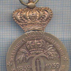 AZ 378 MEDALIE - 100 DE LA NASTEREA PRIMULUI REGE AL ROMANIEI 1839-1939 -CAROL I