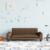 VidaXL Canapea pentru copii, maro, 90x53x30 cm, material textil 3196260