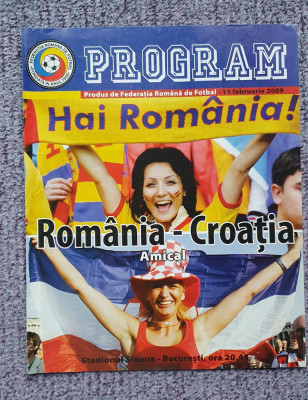 Program fotbal Romania - Croatia, amical 11 feb 2009 foto