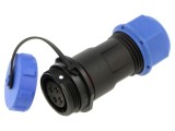 Conector circular mamă 4 PIN IP68 SP17 - 15A/500V