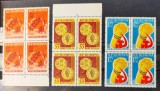 ROMANIA 1962 - Incheierea colectivizarii agriculturii - bloc de 4 MNH** LP 536