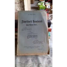 FAURITORII ROMANIEI. BOCU, CIHOSKY, STERE.... - N. DIMITRIU