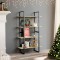 Gossi biblioteca 4 rafturi stejar sonoma 80x30x140 cm lemn prelucrat