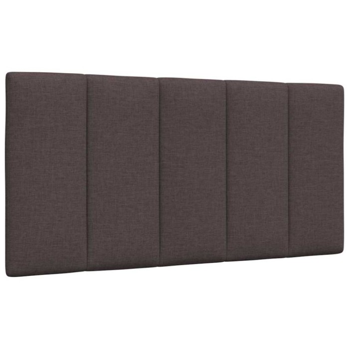 vidaXL Pernă pentru tăblie de pat maro &icirc;nchis, 100 cm, material textil 4019152