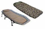 Cumpara ieftin Zfish Camo Set Lounger Camo Fotoliu Camo Fotoliu + Sac de dormit Hoogan Camo 5 Sezon