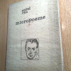 Aurel Rau - Micropoeme si alte poezii - grafica de Emil Chendea (Dacia, 1975)