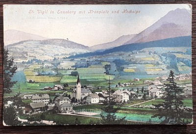 (247) CARTE POSTALA AUSTRIA - ST. VIRGIL IN ENNEBERG - PERIOADA AUSTROUNGARA foto