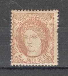 Spania.1870 Hispania 4 M. SS.100