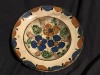Arta / Traditie - Farfurie veche taraneasca model deosebit din ceramica / Transilvania !