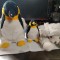 Lot vintage de 2 papitoi