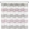 Perdea Decorativă Semitransparentă, Model Cu &Icirc;mpletitură, Culoare Roz Ecru, Dimensiuni 140x260 cm