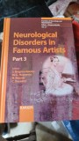 Neurological disorders in famous Artists - J. Bogousslavsky editor vol.27