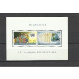 NICARAGUA 1961 ANULA INTERNATIONAL AL REFUGIATILOR