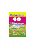 Cumpara ieftin Colorăm. 40 imagini cu animale sălbatice - Paperback - *** - Erc Press