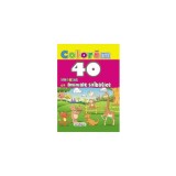 Colorăm. 40 imagini cu animale sălbatice - Paperback - *** - Erc Press