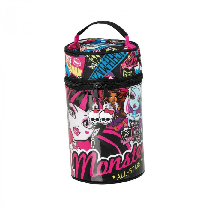 Penar echipat cu 52 piese Monster High All Stars