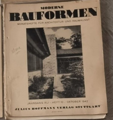 Bauformen - Oktober 1942 foto