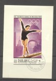 Sharjah 1968 Sport, Olympics, mini imperf.sheet, used AI.024, Stampilat