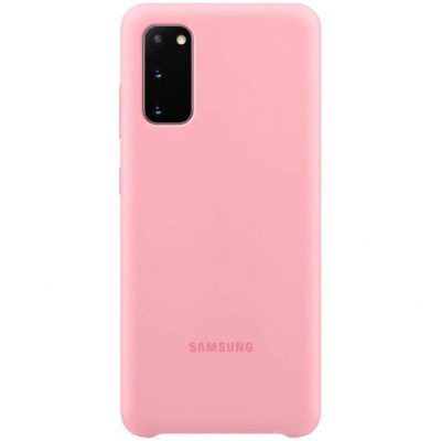 Husa Samsung Galaxy S20+ Silicon Roz foto