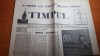 Ziarul timpul 3 februarie 1990-2 art. despre petre tutea,eminescu si basarabia