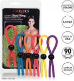 Inel Ajustabil pentru Penis Julian&#039;s Stud, Silicon, 12.7 cm