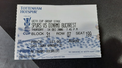 Bilet Tottenham - Dinamo foto