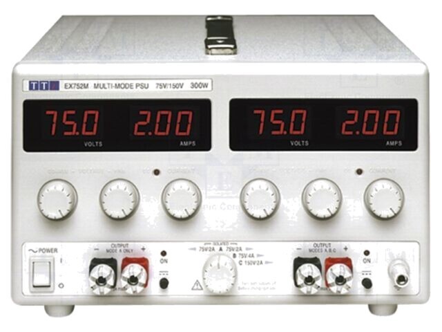 Alimentator Laborator Pulsatoriu Multicanal AIM-TTI 0-75VDC 0-2A