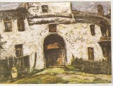 bnk cp Gheorghe Petrascu - Poarta Manastirii zamfira - Vedere - necirculata