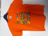 Tricou portocaliu Budapest, Unisex, 7-8 ani, Orange