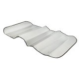 Parasolar auto pentru parbriz 150x80 cm din aluminiu cu ventuze Breckner